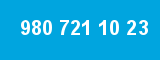 980 721 10 23 980 721 10 23